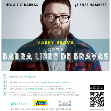 Barra Libre de Bravas. Marketing projeto de Pablo Poveda - 10.06.2014
