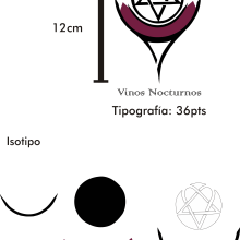 Logotipo - Empresa ficticia de vinos (Proyecto Universitario). Un proyecto de Diseño gráfico de Andrea Torrealba - 24.01.2012