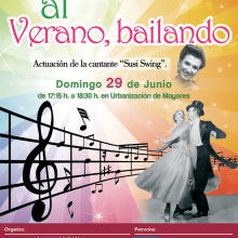 Cartel baile de Verano. Un proyecto de Diseño gráfico de Vanessa Maestre Navarro - 11.06.2014