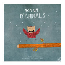Libro Infantil "Ara va d'animals". Ilustração tradicional, Design editorial, e Tipografia projeto de Gemma Verdú - 09.05.2012