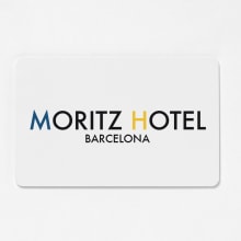 Identity proposal for Moritz Hotel. Un proyecto de Br e ing e Identidad de Laura Guanyabens - 13.06.2014