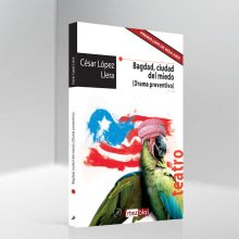 Libro 'Bagdad, ciudad del miedo'. Design editorial projeto de Gerardo Gujuli Apellaniz - 15.06.2014