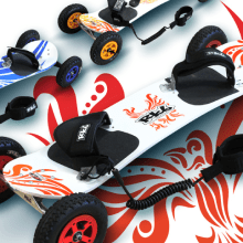RKB Mountainboards. Traditional illustration, Packaging, and Product Design project by David Figueiras García - 06.15.2014