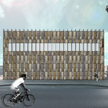 Concurso_Archello_Diseño_fachada. Un proyecto de 3D y Arquitectura de Abraham Muñoz - 15.06.2014