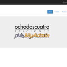 PublisherMyAdmin. Un proyecto de Diseño Web y Desarrollo Web de Pedro López Andradas - 16.06.2014