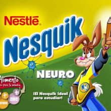 Nesquik Neuro Ein Projekt aus dem Bereich Werbung, Grafikdesign und Verpackung von Marta Pérez Pérez - 17.11.2011