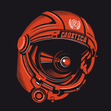 Helmet T-Shirt Caostica 12 (2014). Un proyecto de Ilustración tradicional, Diseño de vestuario y Diseño gráfico de Leone - 18.06.2014