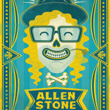 Allen Stone, Printing Hop! (2014). Un proyecto de Ilustración tradicional y Diseño gráfico de Leone - 18.06.2014