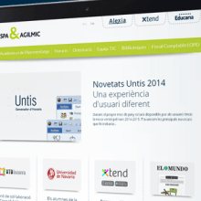 Website Cospa&Agilmic. Web Design project by Estanis Ponce García - 06.19.2014
