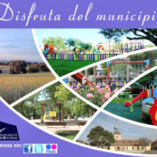 Banner Disfruta del municipio. Un proyecto de Diseño gráfico de Vanessa Maestre Navarro - 17.06.2014