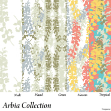 Arbia Collection, Diseño estampado textil y superficie. Moda projeto de Cristina Gómez - 22.06.2014