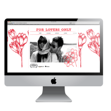 For Lovers Only (flash website). Design, Multimídia, e Web Design projeto de lidia creus - 23.06.2014