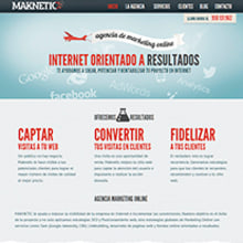 Maknetic. Web Design, e Desenvolvimento Web projeto de Alba Junyent Prat - 25.06.2014
