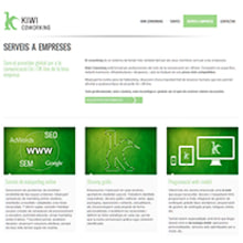 Kiwi coworking. Un proyecto de Diseño Web y Desarrollo Web de Alba Junyent Prat - 26.06.2014