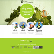 Microsite. Direção de arte, e Web Design projeto de Ovidio Rey Edreira - 02.06.2014
