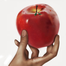 Apple Design. Een project van Traditionele illustratie y Grafisch ontwerp van Olga GM - 26.06.2014
