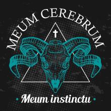 Meum Cerebrum - Meum instinctu Ein Projekt aus dem Bereich Grafikdesign von Liliana Beltran Lopez - 05.06.2014