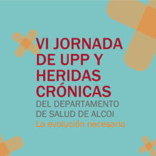 VI JORNADA DE UPP Y HERIDAS CRÓNICAS. Un proyecto de Diseño gráfico de Ramon Chorques - 29.11.2011
