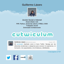 Cutwiculum. Un proyecto de Br, ing e Identidad y Desarrollo Web de Guillermo Lázaro Alsina - 28.06.2014