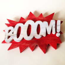 Bo0OM!. Un proyecto de Artesanía, Diseño de producto y Tipografía de David Sánchez - 29.06.2014