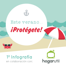 Infografía para Hogarutil. Ilustração tradicional, e Design gráfico projeto de Ainara García Miguel - 29.06.2014