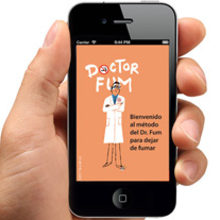 Doctor Fum App. Een project van Interactief ontwerp y Webdesign van TR multistudio - 02.03.2012