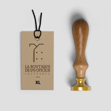Branding: "La boutique de los oficios". Design, Art Direction, Br, ing, Identit, Creative Consulting, Design Management, Fine Arts, and Graphic Design project by Carlos Parra Ruiz - 07.02.2014