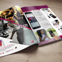 LG Volt - Create your own space - LG Mobile. Un progetto di Direzione artistica, Consulenza creativa e Graphic design di Mauricio Fernandez - 09.06.2014
