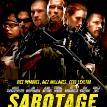 cartel Cine "Sabotage". Film, Video, and TV project by Oriol Busquet - 07.03.2014
