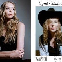 Ugnė Čižiūnaitė by Scaff & Co. @UNO. Un proyecto de Fotografía y Moda de Leo Scaff - 05.07.2014