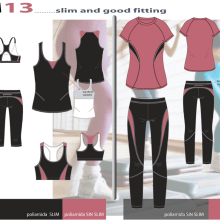 Activewear design - 2. Un proyecto de Diseño de vestuario y Moda de Teo Gallardo - 06.07.2014