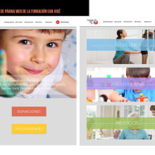 Diseño web: Fundación Instituto San José. Un proyecto de Diseño, Diseño gráfico y Diseño Web de Marta Garrido Gamero - 06.07.2014