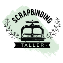 Scrapbinding Taller . Un projet de Design , Direction artistique, Br, ing et identité , et Design graphique de Marta Quílez India - 10.07.2014