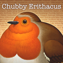Chubby Erithacus. A Illustration, and Graphic Design project by Pepetto - 07.05.2014