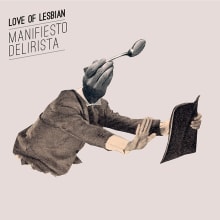 Nouvelle Cuisine Caníbal. Love of lesbian. Traditional illustration, and Graphic Design project by Sr. García - 07.12.2014