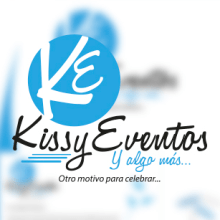 Imagen Corporativa para "Kissy Eventos" . Design, Traditional illustration, Br, ing, Identit, and Graphic Design project by Jonathan Tiburcio Garcia - 07.13.2014