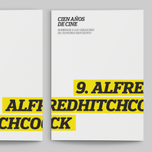 Fascículo Alfred Hitchcock. Un progetto di Design editoriale, Graphic design e Tipografia di Fredic Barrera - 09.06.2012