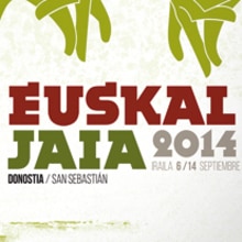 Propuesta cartel Euskaljaiak 2014 (Donostia - San Sebastian). Direção de arte, e Design gráfico projeto de lander telletxea Armendariz - 15.07.2014