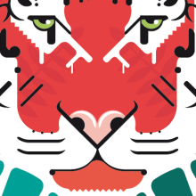 El tigre de mi vida.. Un proyecto de Ilustración tradicional y Diseño gráfico de Antonio Domínguez Valdés - 15.07.2014