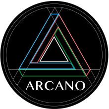 Logotipo Revista Arcano. Design projeto de Nitzia Venegas Torres - 16.07.2014