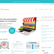 Blog personal Seocreativa. Un proyecto de UX / UI, Marketing, Diseño Web y Desarrollo Web de Montse Martinez - 05.06.2013