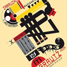 Cartel finalista Cartel Festival de Jazz . Graphic Design project by José Antonio Serrada García - 07.17.2014