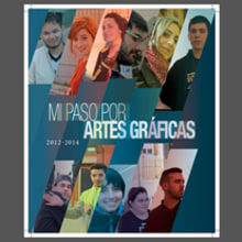 Revista proyecto: "Mi paso por Artes Gráficas". Un proyecto de Diseño, Diseño editorial y Diseño gráfico de Henry Avila Design - 17.07.2014