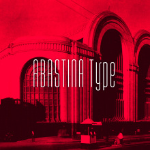 Abastina - Fuente gratuita. Design gráfico, e Tipografia projeto de Matías Castro - 19.07.2014