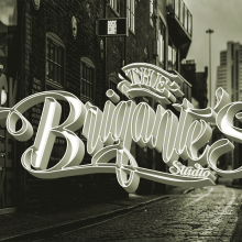 Branding Brigante's Studio. Br, ing, Identit, Graphic Design, T, and pograph project by Tony Brigante - 07.22.2014