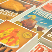 Traditional recipes postcards. Graphic Design, and Product Design project by Yema - 07.23.2014