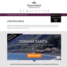 Newsletter a cliente fidelizado - Diseño y maquetación HTML. Un proyecto de Diseño Web de Rosa María Santamaría Falcón - 24.06.2013