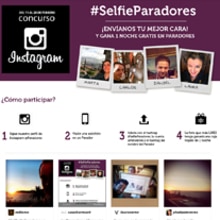 Diseño site corporativo corporativo concurso Instagram. Un proyecto de Diseño gráfico y Diseño Web de Rosa María Santamaría Falcón - 07.05.2014