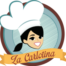 La Carlotina, catering y postres. Un progetto di Graphic design di Eloísa Moreno Álvarez - 24.07.2014