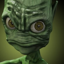 Alien. 3D, Animação, e Design de personagens projeto de Xavier Galceran - 24.07.2014